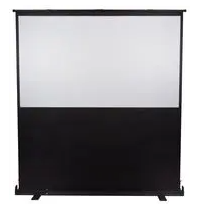 Load image into Gallery viewer, 100&quot; Portable Floor Standing Pull Up Projection Screen
