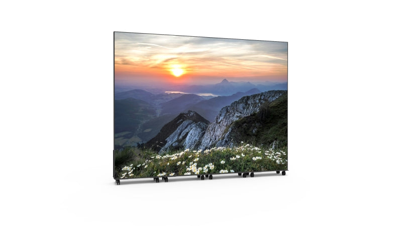 Indoor DV-LED Freestanding Modular Posters 5 Units Wide