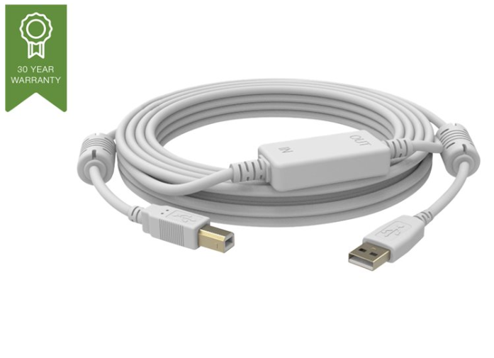 USB-A Male to USB-A Male Cable Installation Grade 10m
