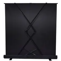 100" Portable Floor Standing Pull Up Projection Screen