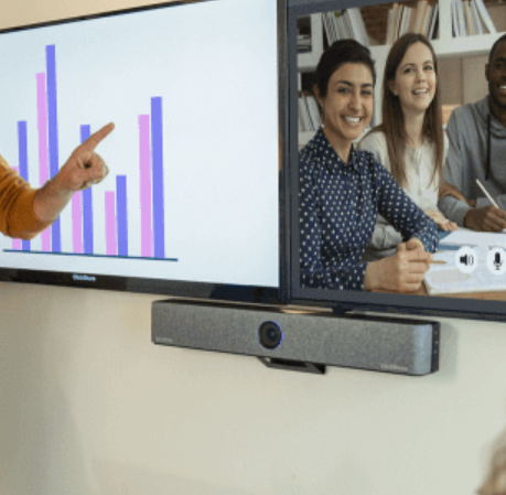Barco Clickshare Bar Pro Wireless Video Bar with Two Buttons – Trigger ...