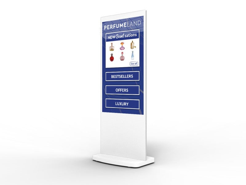 50" Freestanding PCAP Touch Screen Poster - Digital Poster