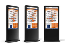 Load image into Gallery viewer, 55&quot; Freestanding PCAP Touch Screen Poster - Digital Poster (Copy)
