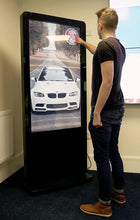 Load image into Gallery viewer, 50&quot; Freestanding PCAP Touch Screen Poster - Digital Poster
