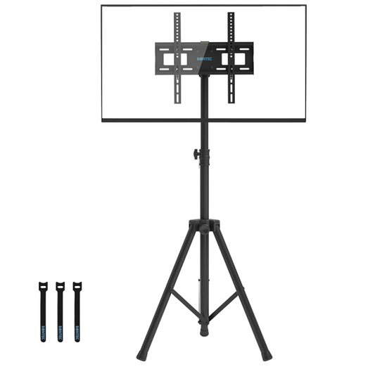 Tripod TV stand 30"-60" tilt swivel and raise easy to use light weight stand.