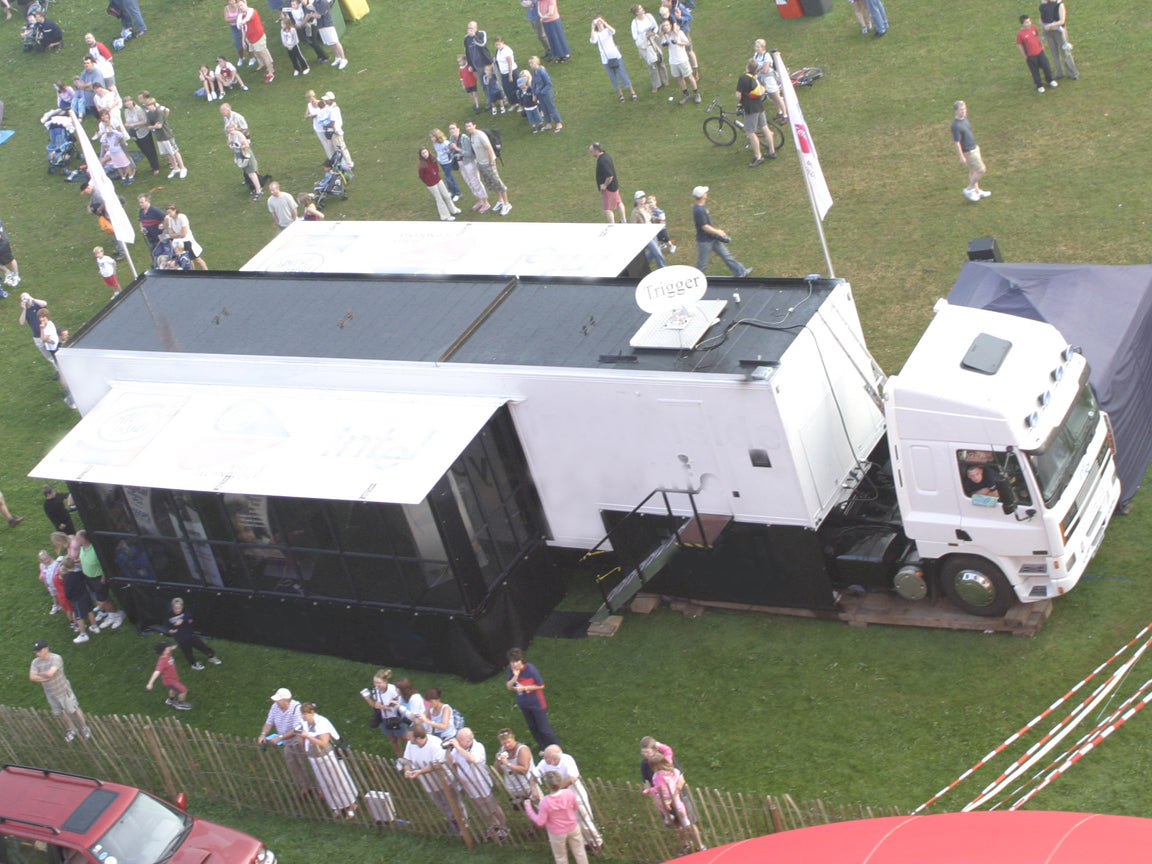 Exhibition Hospitality Roadshow Trailer for HIRE