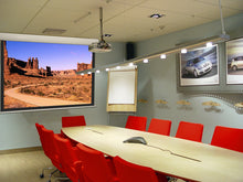 Load image into Gallery viewer, Euroscreen Diplomat Electric Projection Screen
