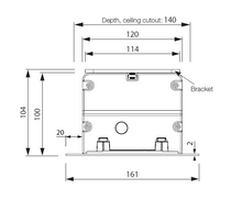 Load image into Gallery viewer, Euroscreen Sesame Electric Recessed Projection Screen
