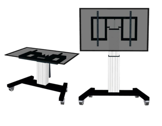 Neomounts  Electric Power lift adjustable LED Screen mobile trolley