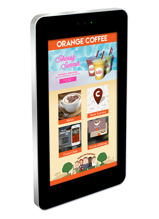 Wall-Mounted 22" to 86" PCAP Outdoor Touch Screen - Digital Signage