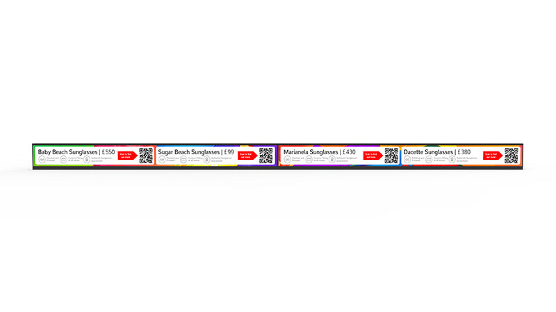 23" LCD Shelf Edge Display