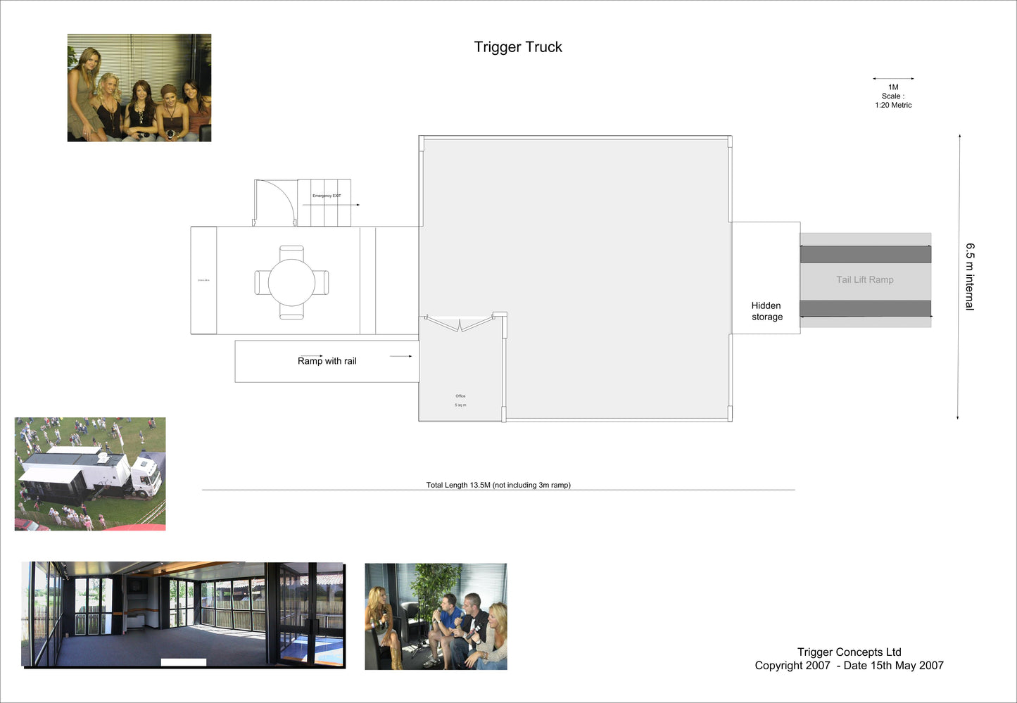 Exhibition Hospitality Roadshow Trailer for HIRE